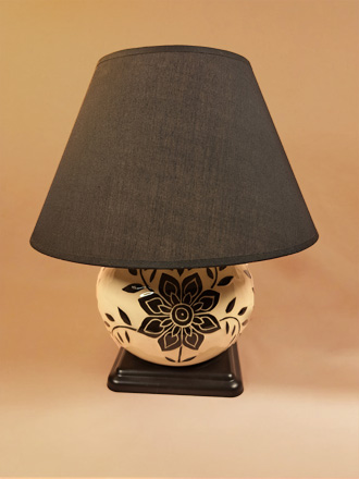 Black & White Sigrafitto Abajur