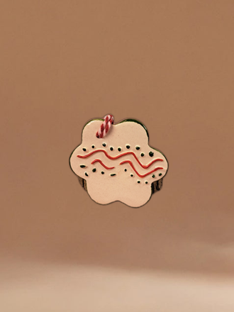 Puar Dokulu Çicek Ağaç Süsü